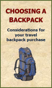 Choosing a backpack